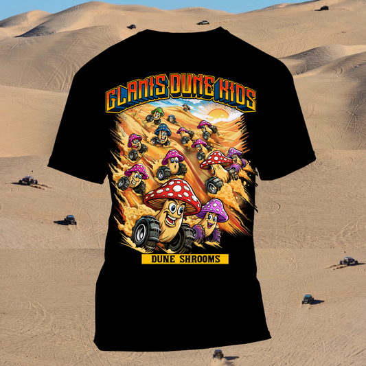 Glamis Dune Kids- Youth Dune Shrooms T-Shirt